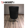 Factory supplies A038 luxury ripple black genuine leather office chair